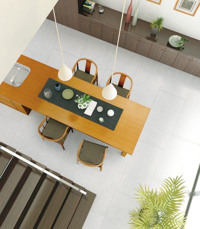 Uniclic Iced Quartz Tile, 5.5mm - SPC LVT Click Flooring