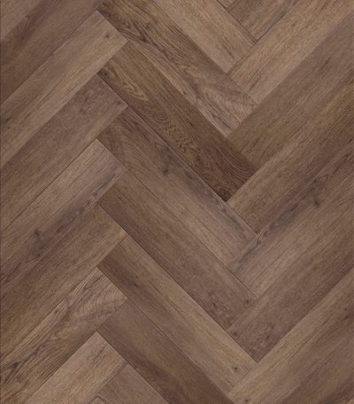 EIR Brunello Terra Herringbone, 2.5mm - Glue Down LVT Flooring