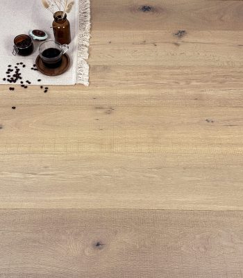 Invisible Raw Bandsawn & Lacquered Oak Plank 190mm x 15mm Engineered Wood Flooring