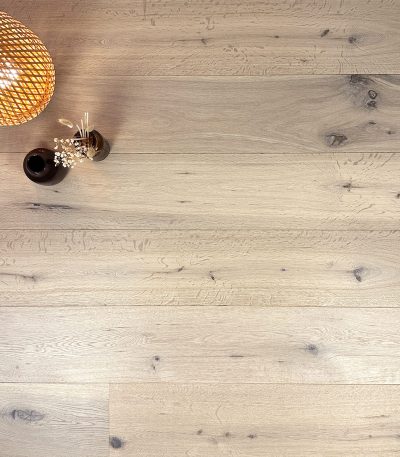 Invisible Raw UV Lacquered Oak Plank 190mm x 14mm Engineered Wood Flooring