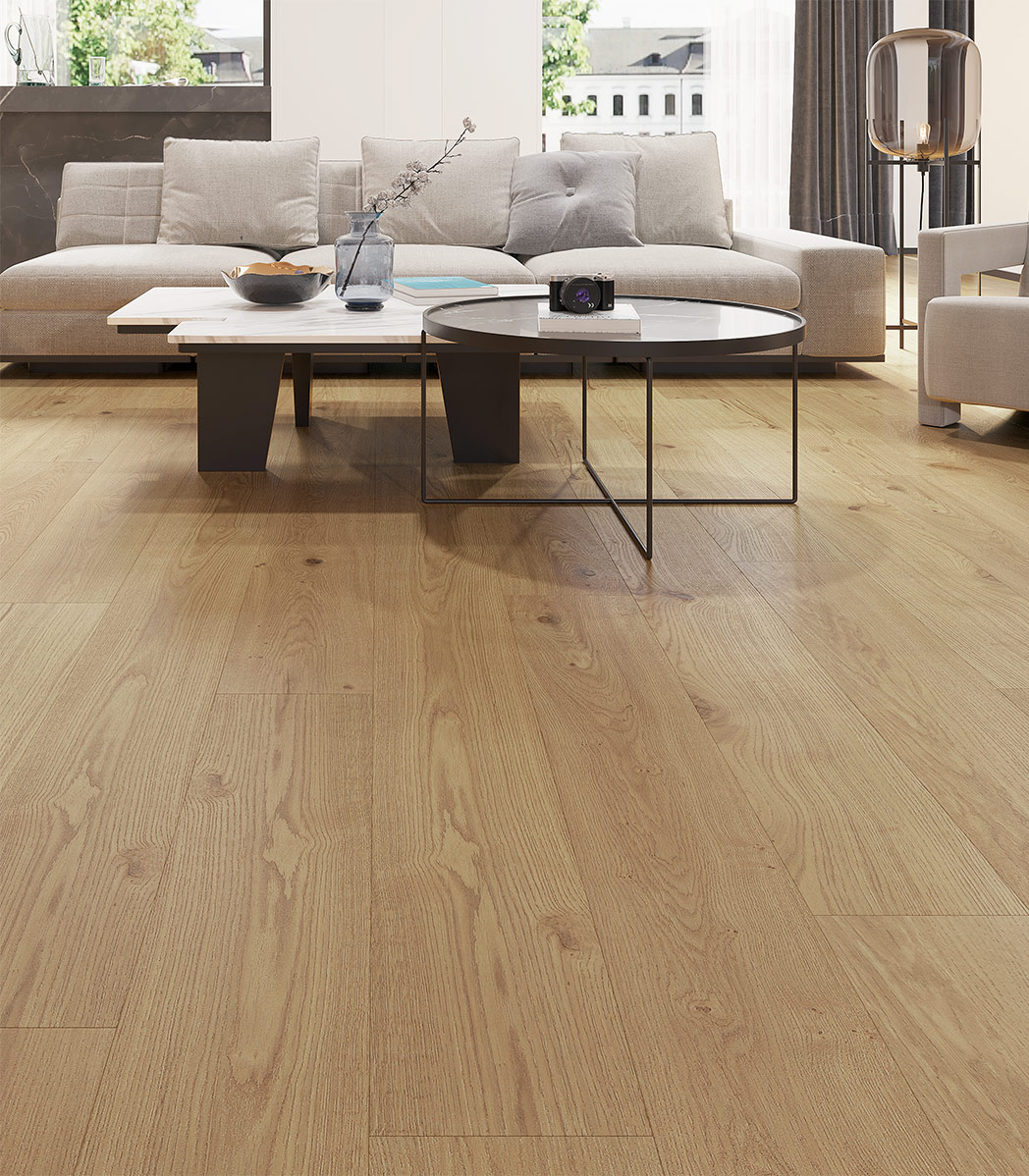 Natural Oak Plank Brushed & UV Oiled 240mm x 20mm Engineered Wood Flooring Natural Oak Plank Brushed & UV Oiled 240mm x 20mm Engineered Wood Flooring