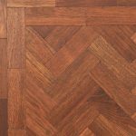 Unfinished Merbau Herringbone - 70mm x 18mm x 230mm Solid Parquet Wood Flooring