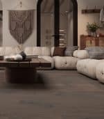Velvet Grey Brushed & Oiled Oak 190mm x 14mm Engineered Wooden Flooring