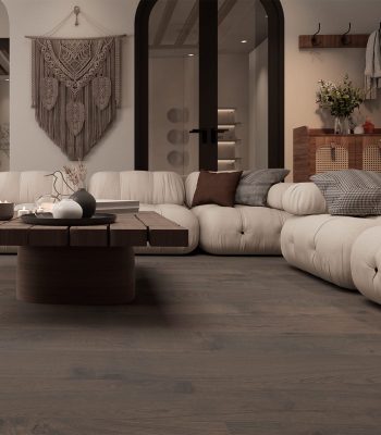 Velvet Grey Brushed & Oiled Oak 190mm x 14mm Engineered Wooden Flooring