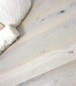 White Wool Bandsawn & Oiled Oak Plank 190mm x 15mm Engineered Wood Floor