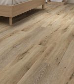 Uniclic Café Crème Plank, 5.5mm - SPC Rigid Core Click Luxury Vinyl Flooring