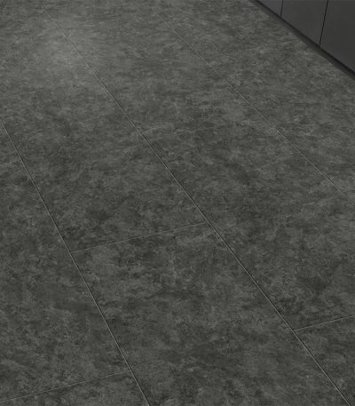 Uniclic Carbon Slate Tile, 5.5mm - SPC Rigid Core Click system Vinyl Flooring