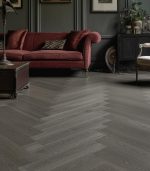 Unidrop Skyline Oak Herringbone, 5.5mm - SPC Rigid Core Click System Vinyl Flooring