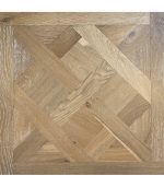 Smoked Limed White Oak Versailles Panel Oiled 580mm x 20mm Engineered Parquet Wood Flooring