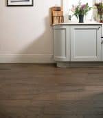 Blackened Oak Plank Brushed & Lacquered 125mm x 14mm Engineered Wood Flooring