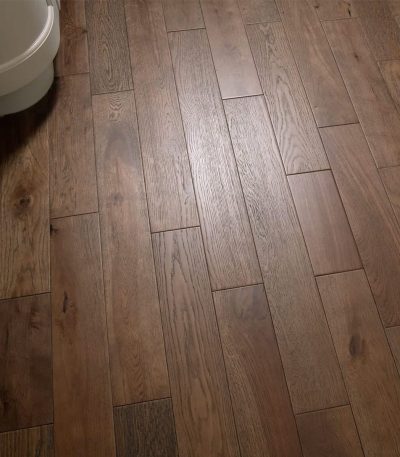 Blackened Oak Plank, Brushed & Lacquered - 125mm x 14mm Engineered Wood Flooring