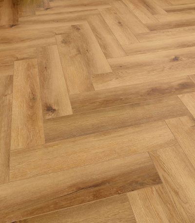 Bristol Bronze Herringbone, 5mm - SPC Rigid Core Click Vinyl Flooring