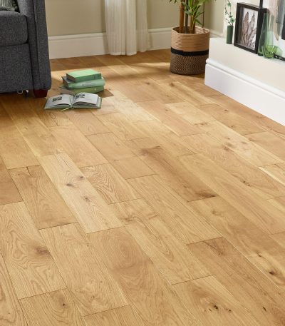 Classic Oak Plank, Brushed & Hard Wax Oiled - 150mm x 18mm Engineered Wood Flooring