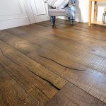 Golden Bandsawn Distressed Oak Plank Hard Wax Oiled 220mm x 15mm Engineered Wood Flooring