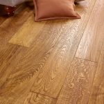 Golden Hand Scraped Oak Plank, Deep Brushed & Lacquered - 180mm x 20mm Engineered Wood Flooring