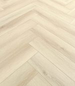 Kensington Cream Herringbone 6mm SPC LVT Click Flooring