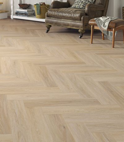 Mells Medow Herringbone, 6.5mm - SPC Rigid Core Click Vinyl Flooring