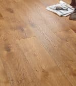 Smoked Oak Plank, Brushed & Lacquered - Engineered Wood Flooring