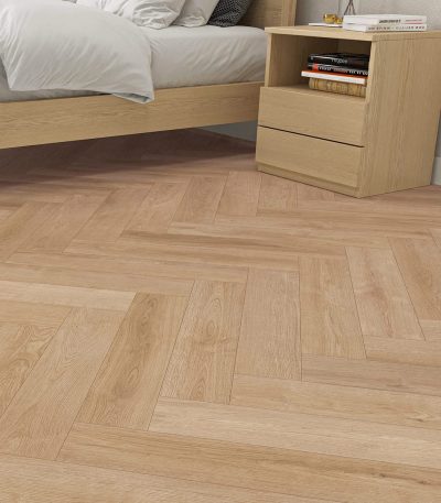 Southrop Bay Herringbone, 8mm - SPC Rigid Core Click Vinyl Flooring