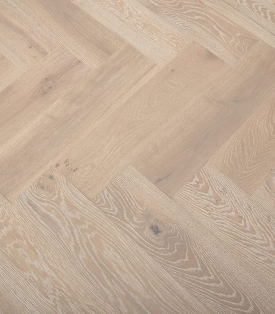 Active Grey Oak Herringbone, Brushed & UV Lacquered - 150mm x 14mm Engineered Click Wood Parquet Flooring