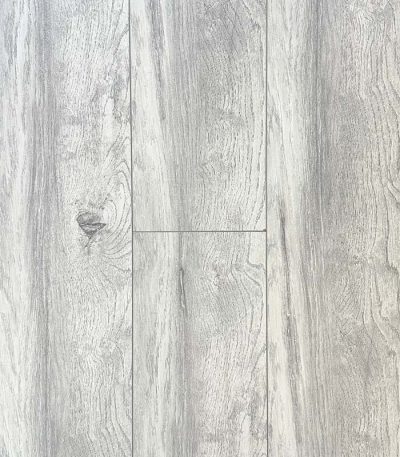 Basel Stone White Oak Plank 12mm Click Laminate Flooring