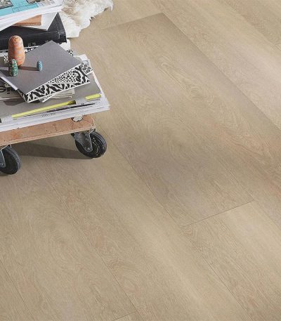 Timeless Neutral Oak Plank, 12mm - Click Laminate Flooring