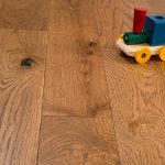 Golden Oak Brushed & UV Lacquered Plank 110mm x 18mm Solid Wood Flooring