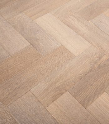 Washed Amber Oak Brushed & Oiled 90mm x 14mm Engineered Herringbone Wood Flooring
