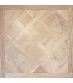 Invisible Oak Versailles Panel, Brushed & Lacquered – 800mm x 20mm Engineered Parquet Wood Flooring
