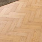 Natural Whitewashed Hand Scraped Oak Herringbone Brushed & UV Lacquered 80mm x 10mm Engineered