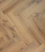 Brackenhill Distressed Oak Brushed & Matt Lacquered 125mm x 15mm Engineered Herringbone Wood Flooring