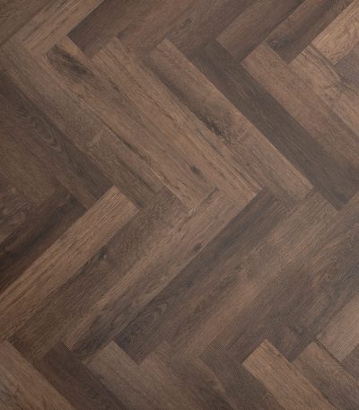 Sovereign Montego Walnut Herringbone 2mm Glue Down LVT Floor