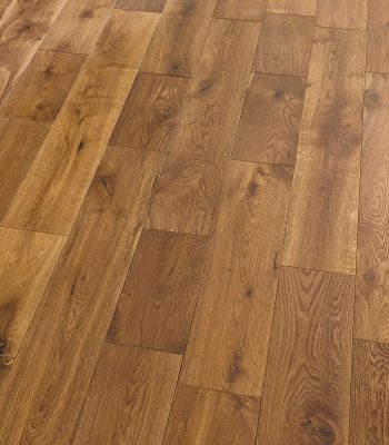 Smoked Oak Plank Brushed & Hard Wax Oiled 150mm x 14mm Engineered Wood Flooring