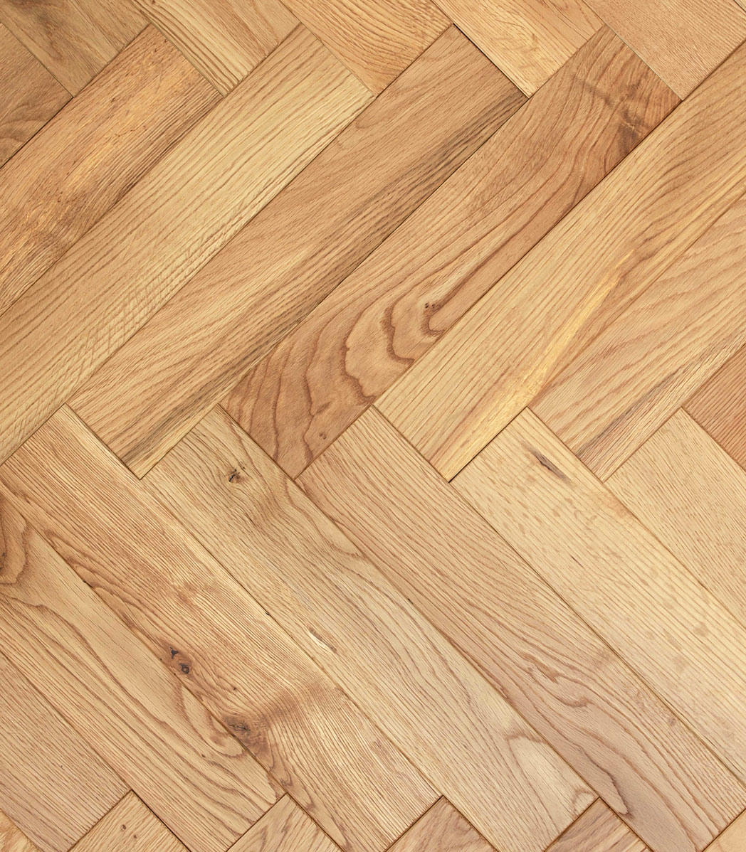 Earthbound Natural Oak Herringbone Brushed & UV Lacquered 70mm x 18mm Solid Parquet Wood Flooring Earthbound Natural Oak Herringbone Brushed & UV Lacquered 70mm x 18mm Solid Parquet Wood Flooring