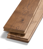 Double Smoked Oak Brushed & Lacquered 90mm x 18mm Solid Herringbone Wood Flooring